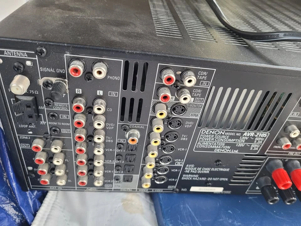 Denon AVR-2105 Integrated Network AV Receiver 7.1 Channel - photo 2