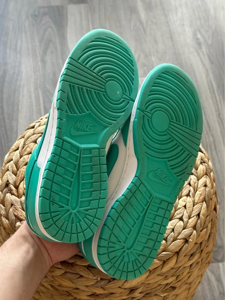 Nike Teal Dunks Size 10 - photo 4