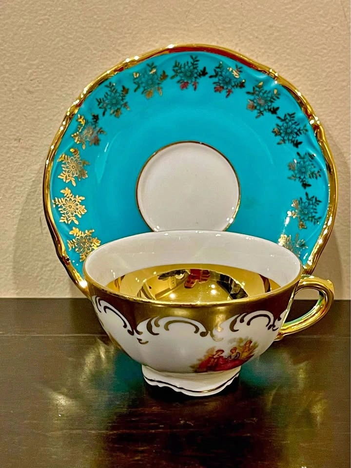 Vintage Small coffee cup and saucer
