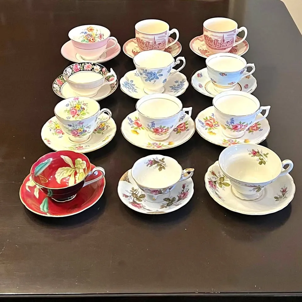 Vintage Teacups - England & Japan