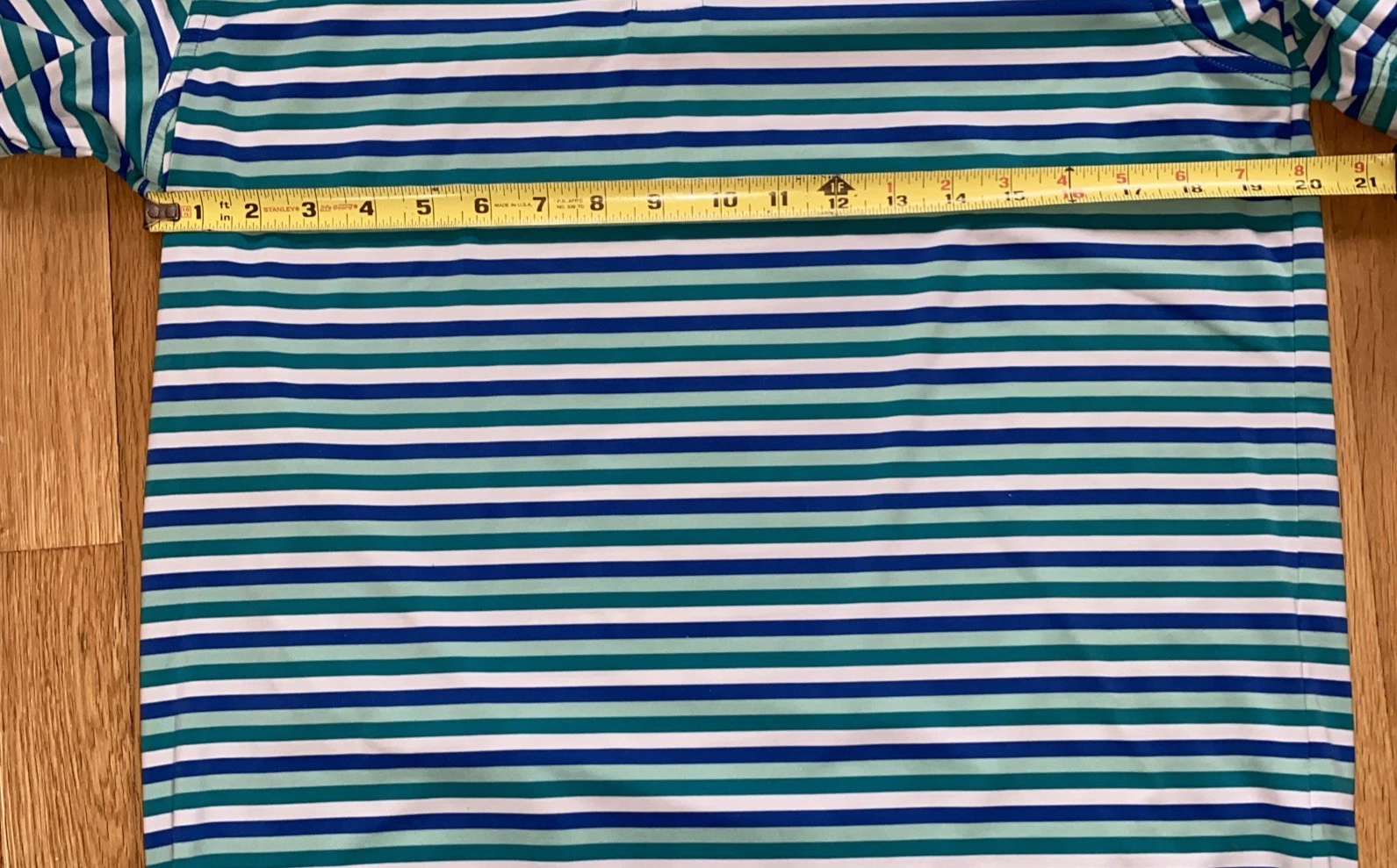 Vineyard Vines Polo Shirt Mens Medium Blue Green White Whale - photo 2