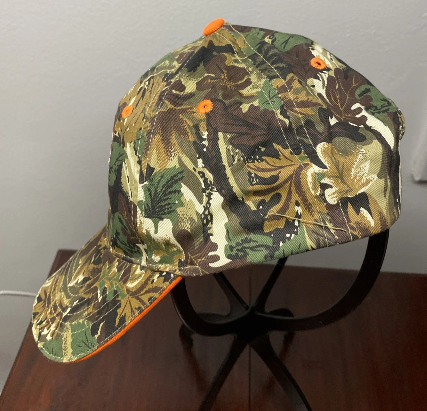 Toyota Trucks Hat Orange Logo On Camouflage Cap 2006 Promotional - photo 5