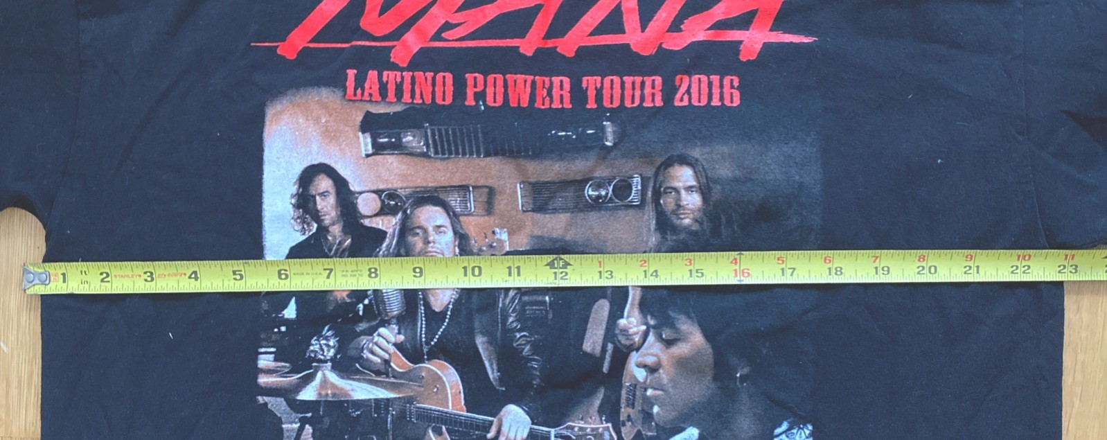 MANA Latino Power Tour 2016 T-shirt Unisex Size L - photo 5