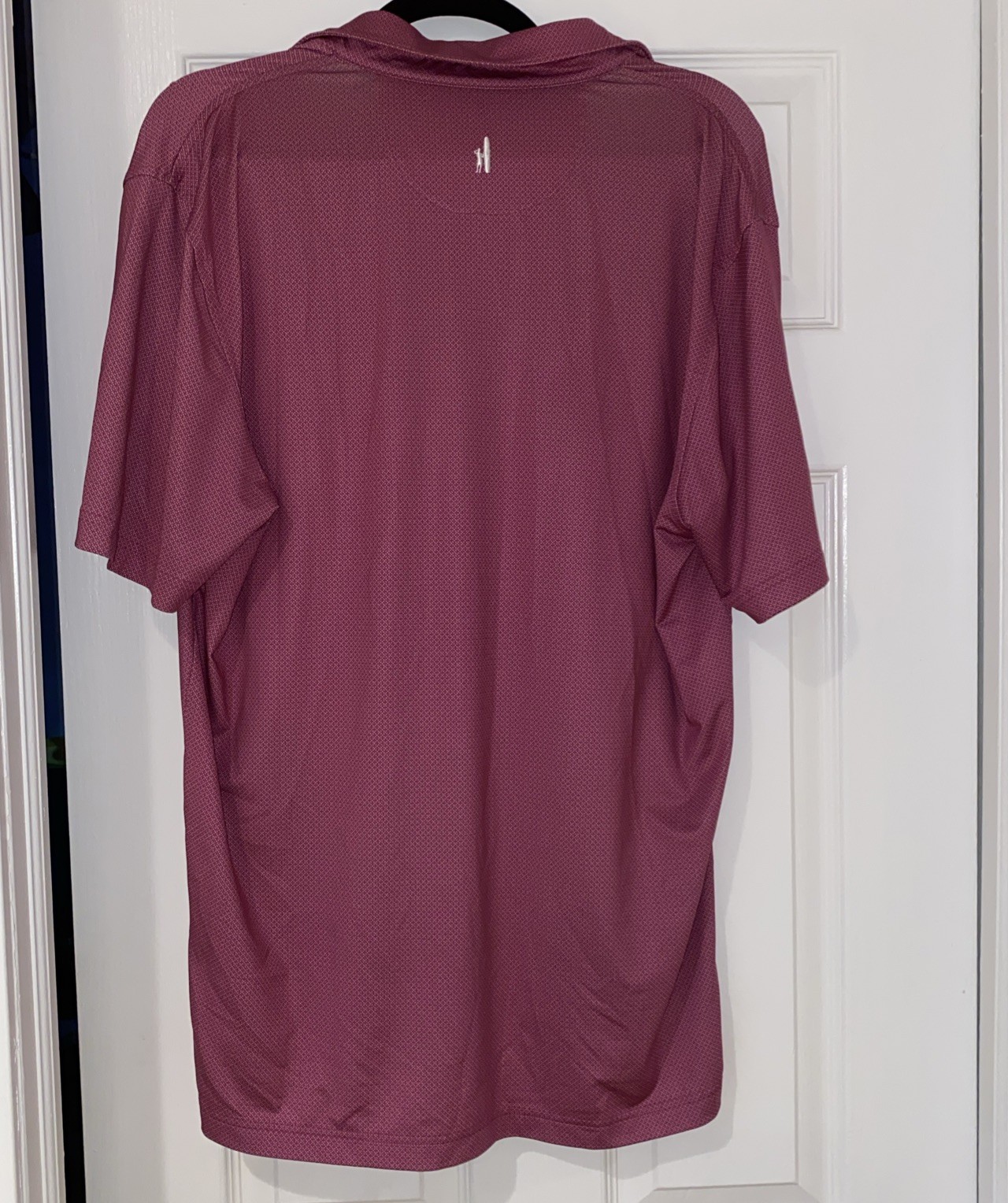 Johnnie-O Polo Shirt Sz M Pink Seniorita Short Sleeve Golf - photo 3
