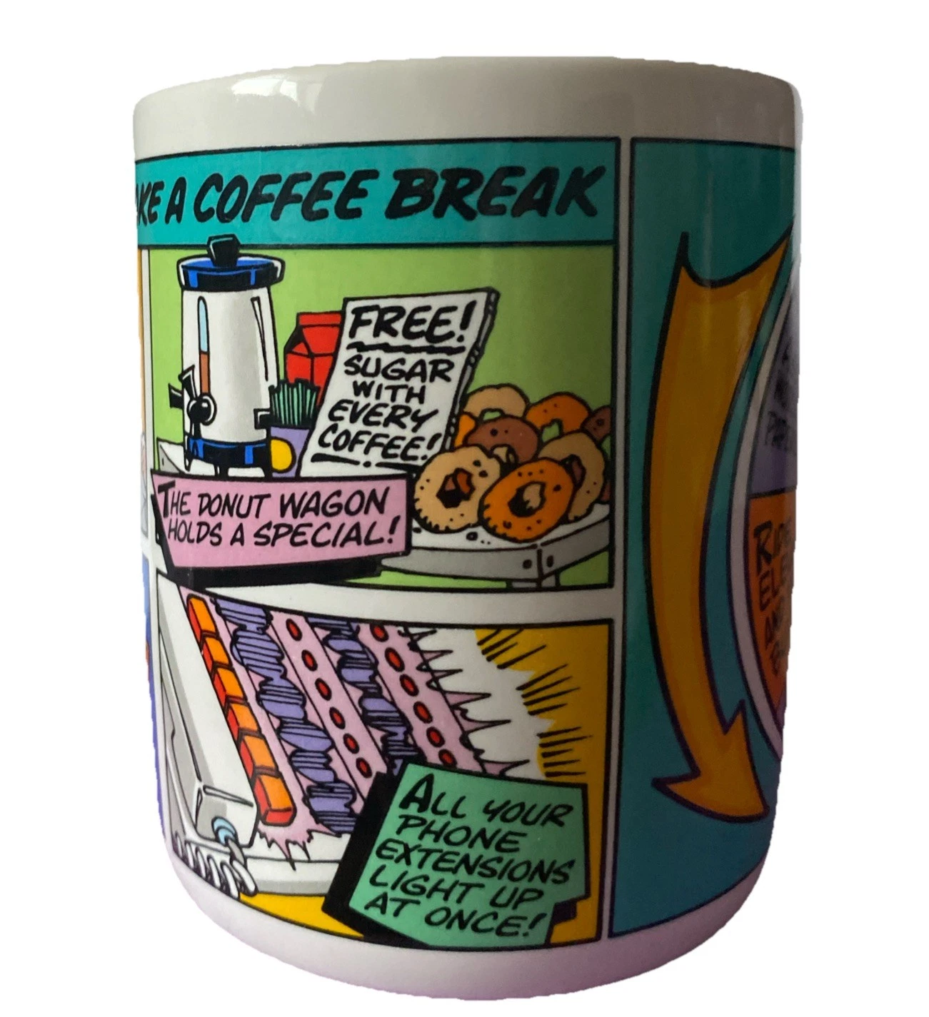 "It's Time To Take a Coffee Break When" Funny Office Mug - photo 3
