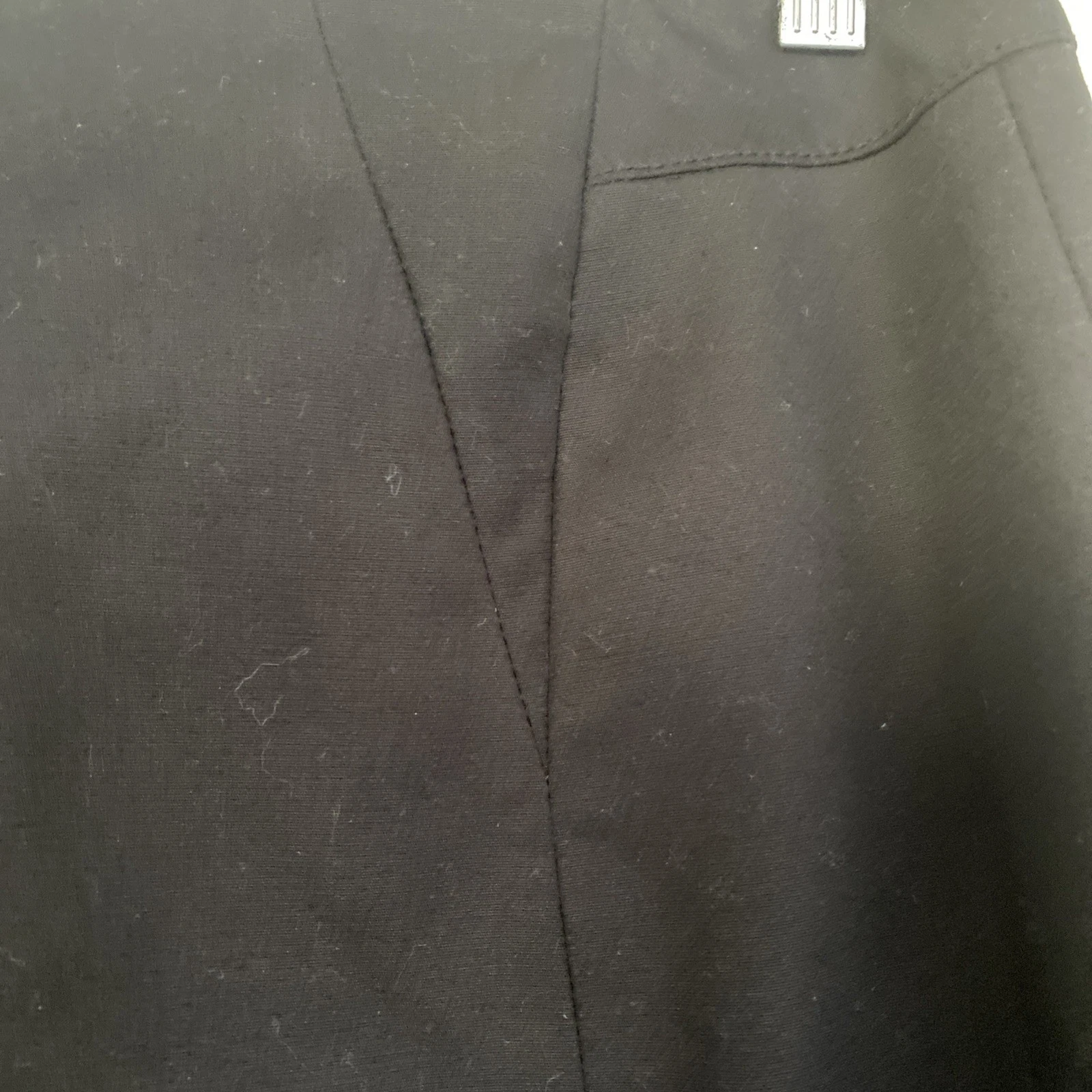 Tahari Black Over The Knees Pencil Skirt - Size 8 - photo 5