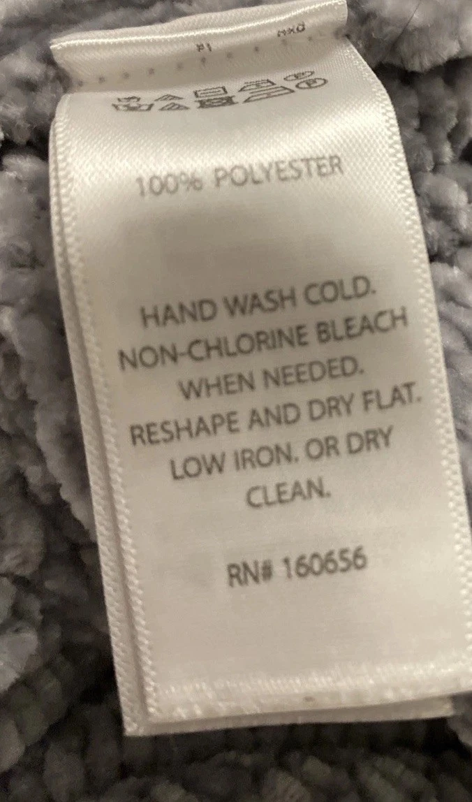 Cynthia Rowley Womens Sweater Size L Gray Silver Mock Neck Long - photo 4