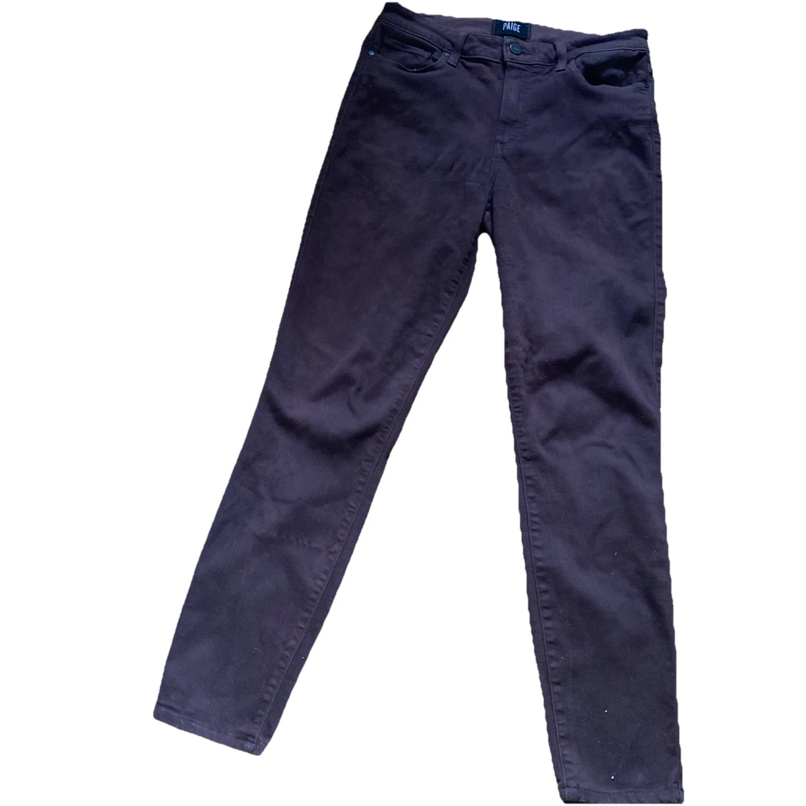 PAIGE Hoxton Ankle Skinny Jeans 28 Brown Denim Stretch Made in U - photo 2