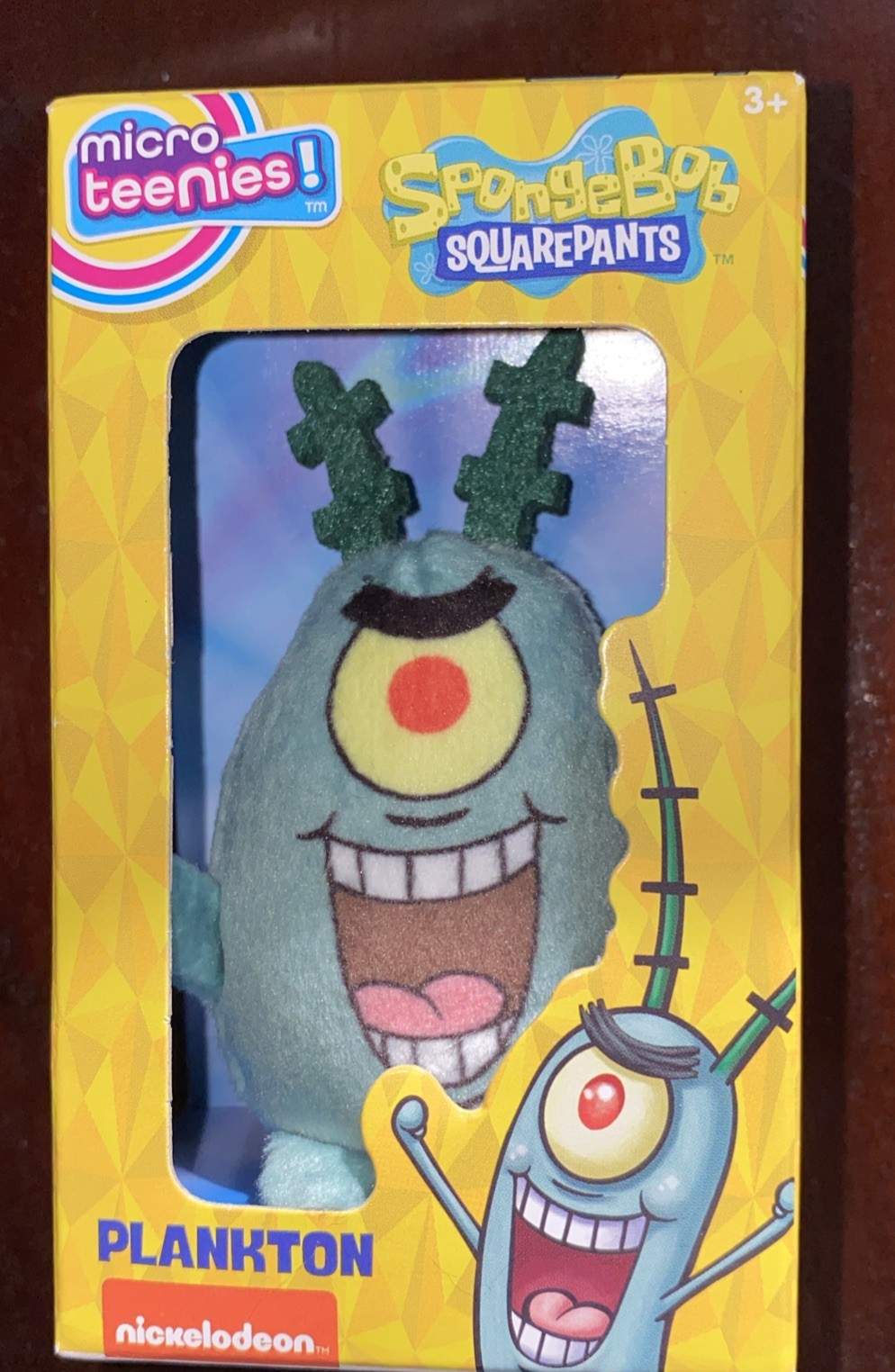 SpongeBob SquarePants Micro Teenies Plankton Plushie