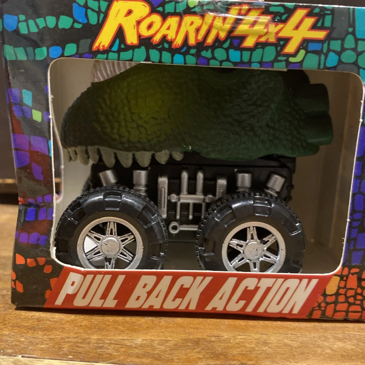 Happon T-REX Dinosaur Monster Toy Pull Back Truck Car Figure 2.5 - photo 2