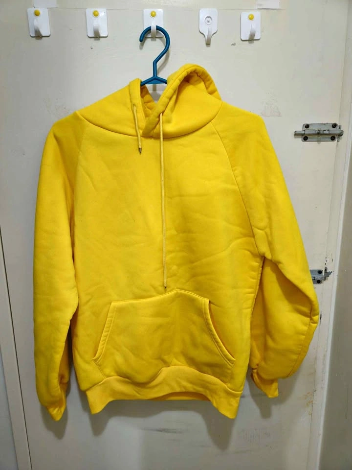 Bright Yellow Hoodie