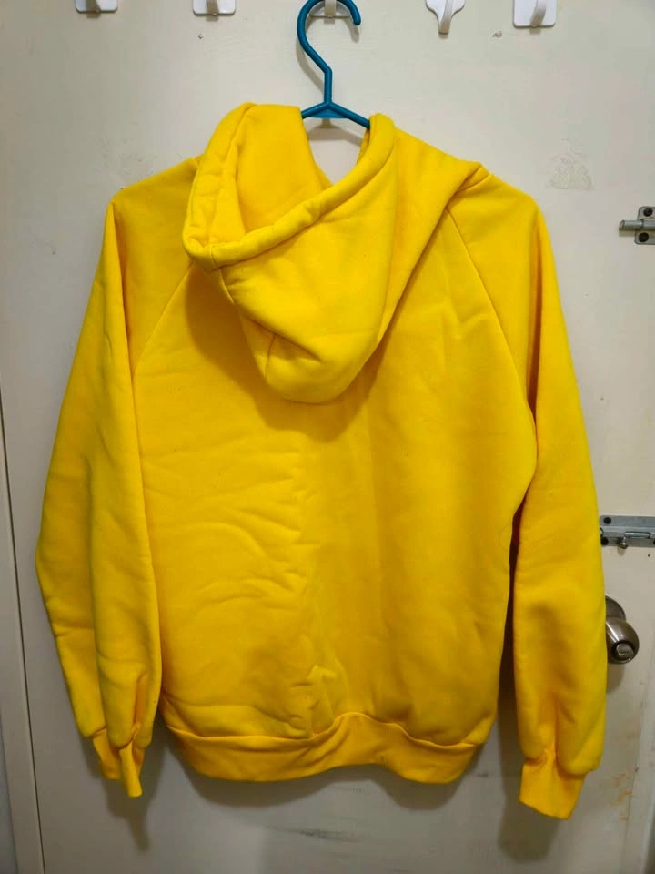 Bright Yellow Hoodie - photo 2
