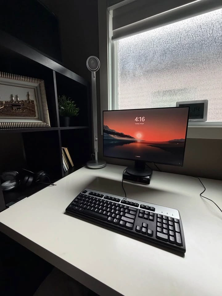 IKEA Corner Desk with Large Shelving Unit (8 Compartments) - photo 3