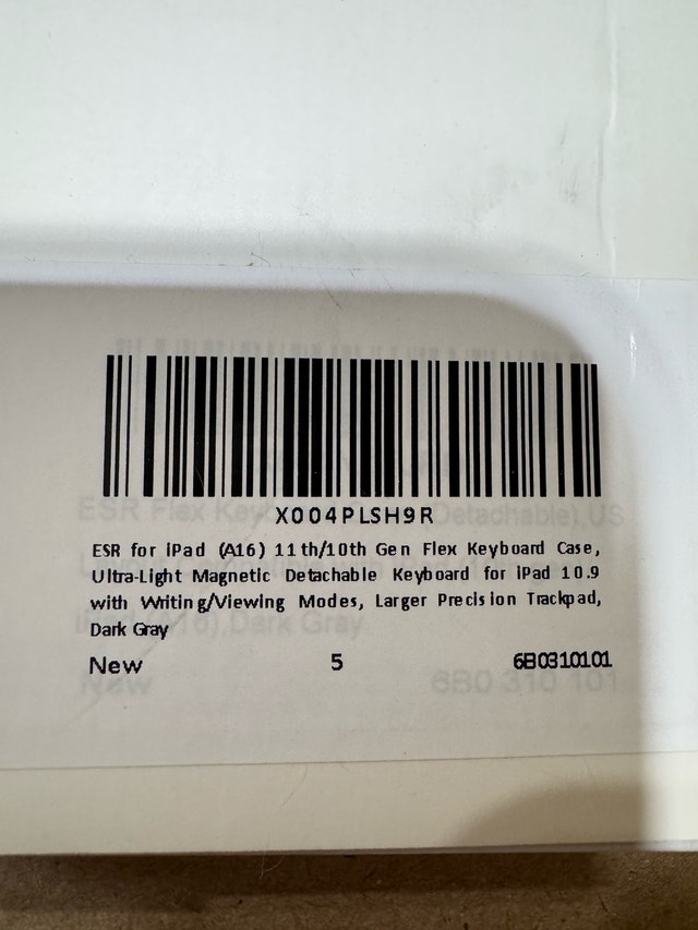 ESR Keyboard Case for iPad 10th/11th Gen - photo 3