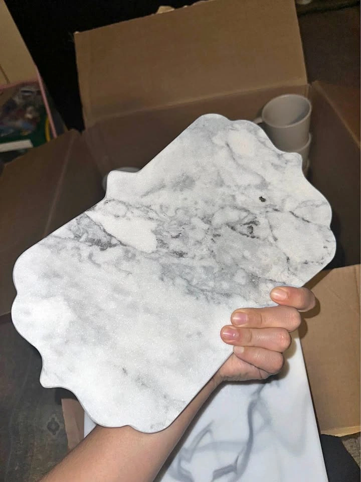 Marble Stone Slab (Pot Holder, Trivet, Cutting/Charcuterie Board