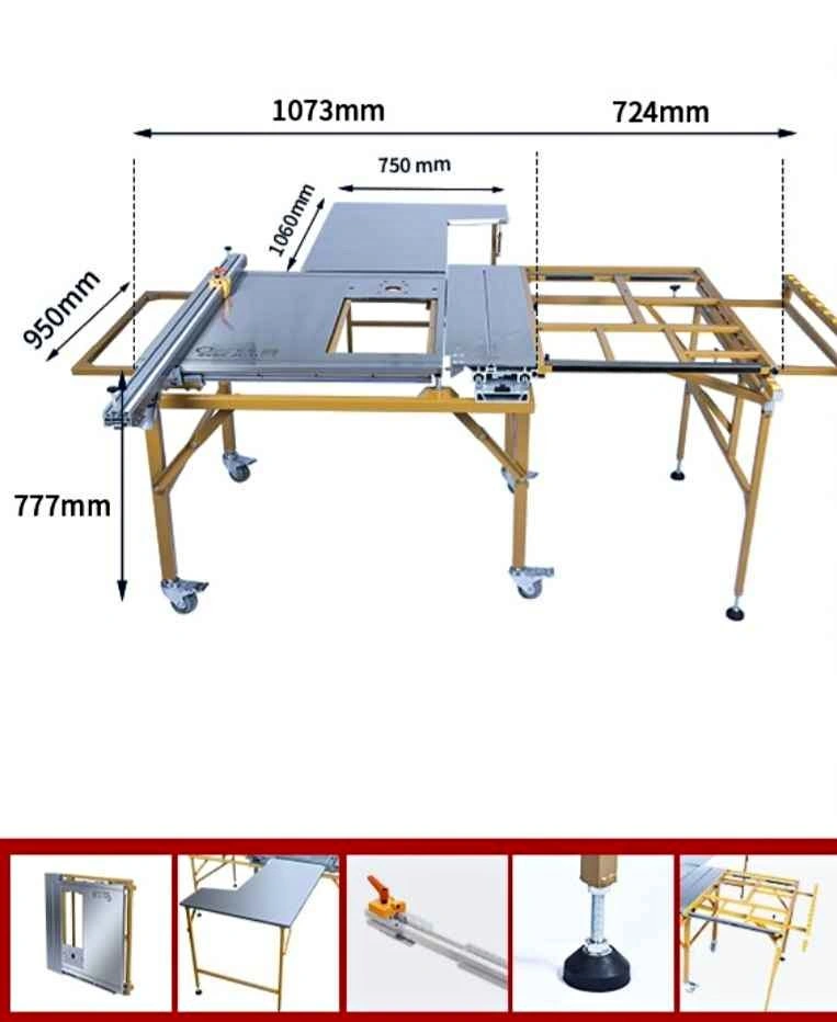 Table Saw, Mini Edge Bander, Router