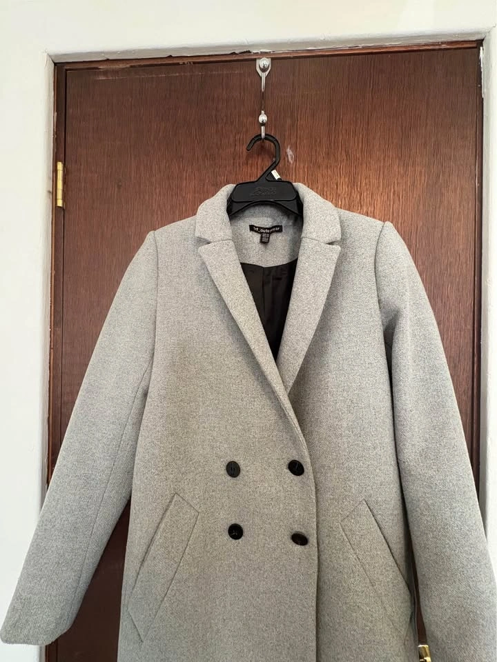 Zara grey coat - photo 2