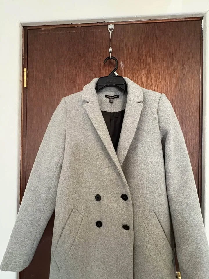 Zara grey coat - photo 2