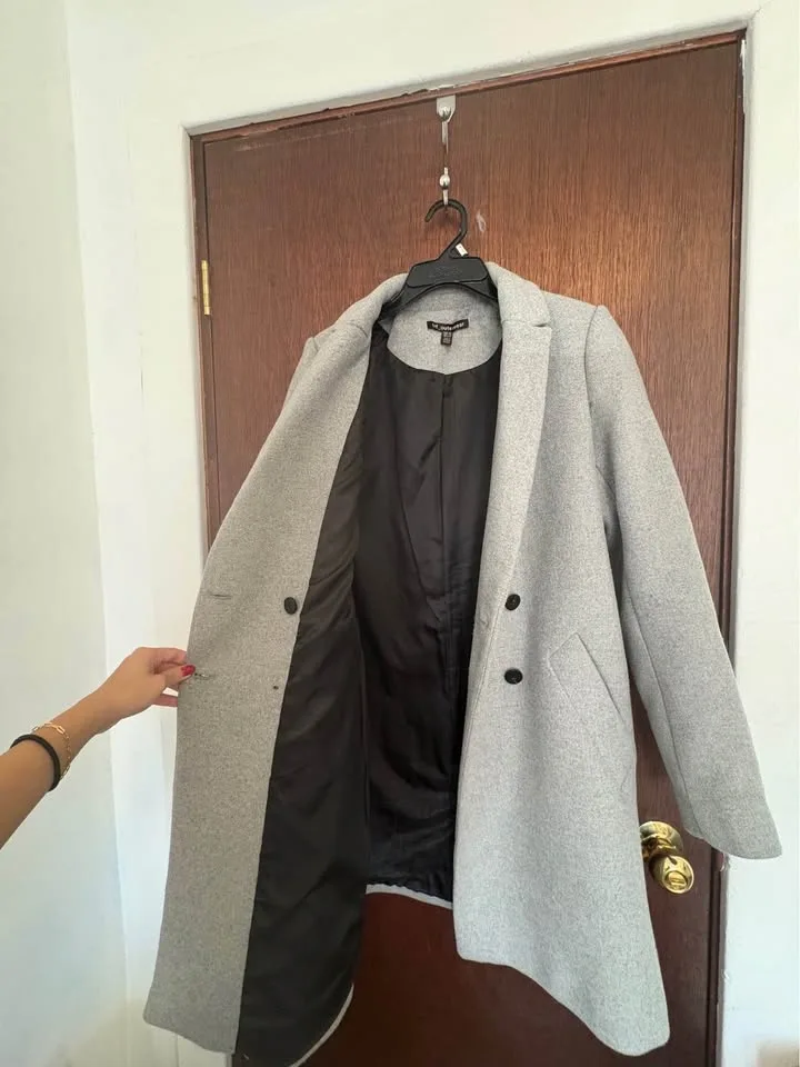 Zara grey coat - photo 4