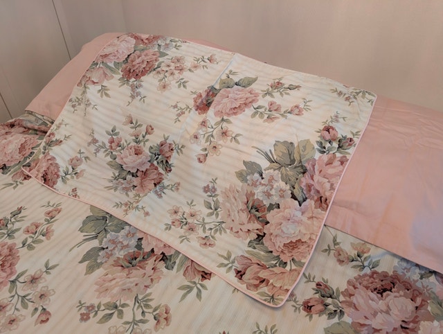 Vintage Floral Queen Duvet Cover with Pillow Sham - photo 2