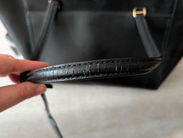 Tory Burch Black Leather Parker Tote - photo 2