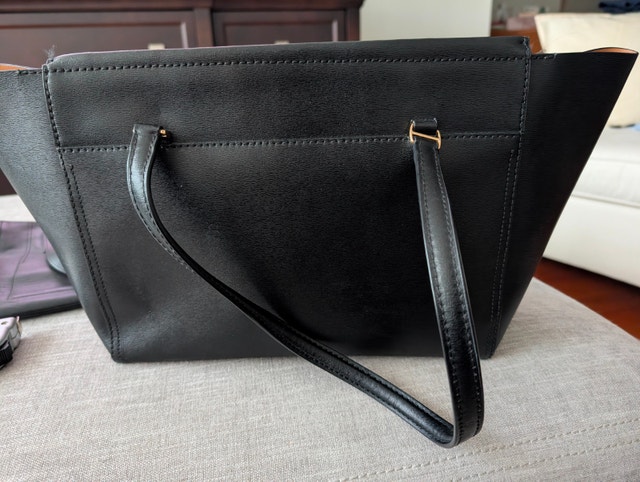 Tory Burch Black Leather Parker Tote - photo 3