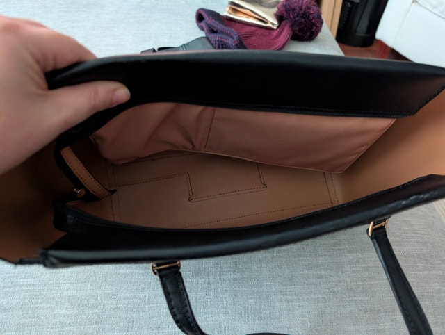 Tory Burch Black Leather Parker Tote - photo 4