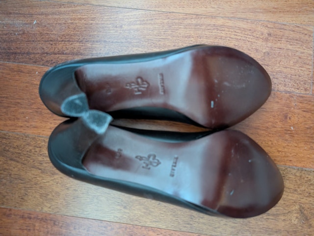 Cole Haan Nike Air Black Leather Pumps - photo 5