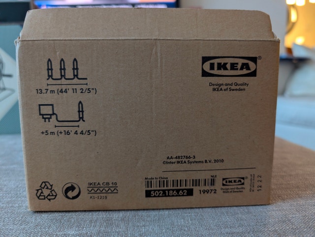 IKEA Strala string lights