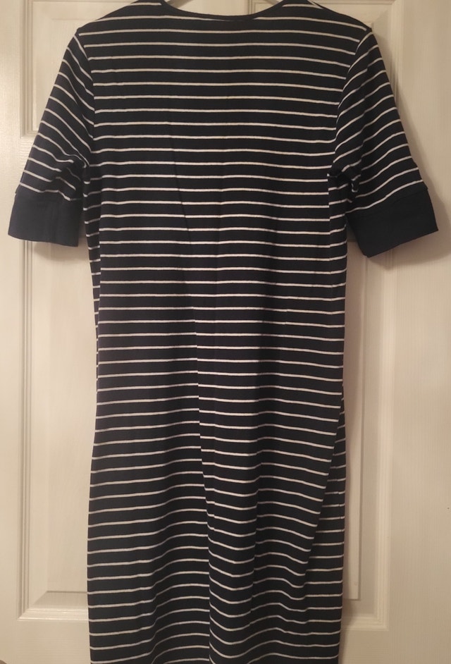 Lauren Ralph Lauren Women's Navy & White Striped Dress - photo 2