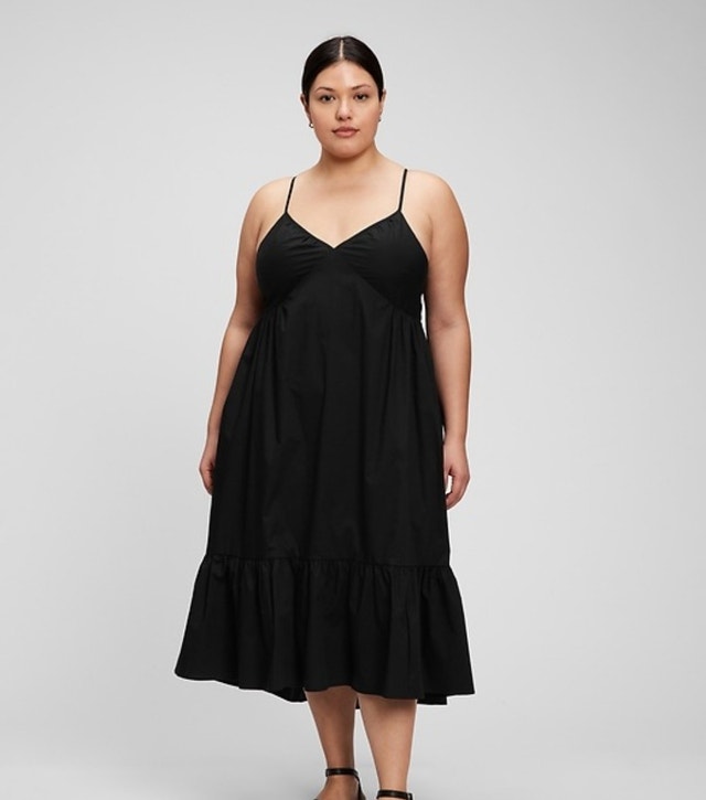 Gap Deep V-Neck Cami Midi Dress - photo 4