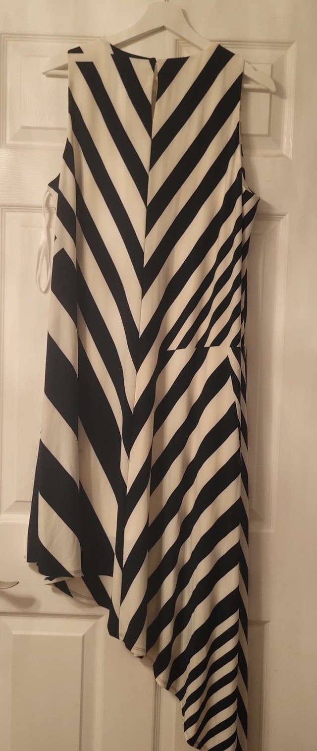Ralph Lauren Striped Asymmetrical Dress - photo 2