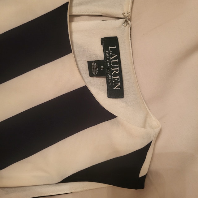 Ralph Lauren Striped Asymmetrical Dress - photo 3