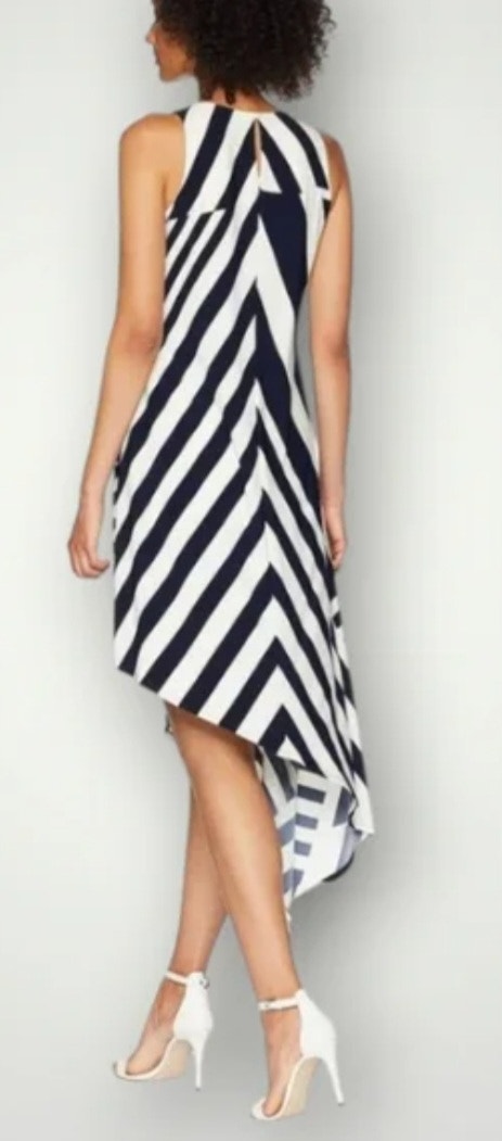 Ralph Lauren Striped Asymmetrical Dress - photo 5