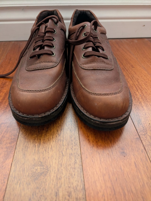 Rockport World Tour Classic Brown Leather Walking Shoes Sz 10 - photo 2