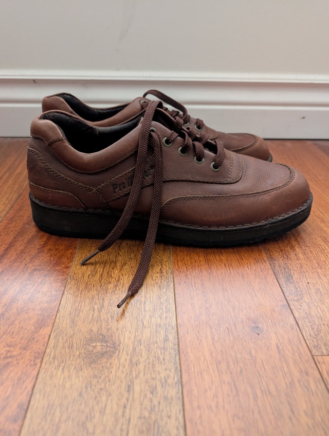 Rockport World Tour Classic Brown Leather Walking Shoes Sz 10 - photo 3