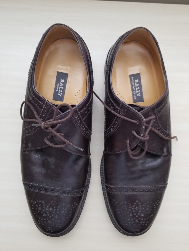 Bally Men's Brown Leather Shoes - photo 2