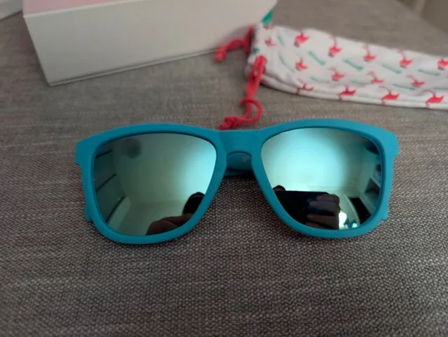 Goodr OG Sunglasses - Light Blue/Teal