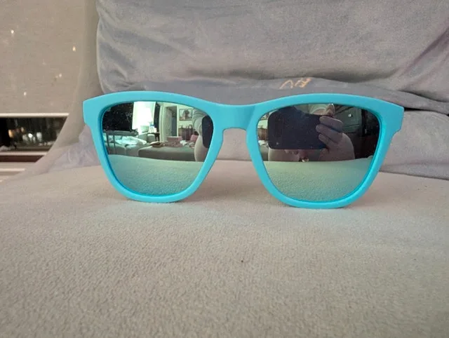Goodr OG Sunglasses - Light Blue/Teal - photo 4