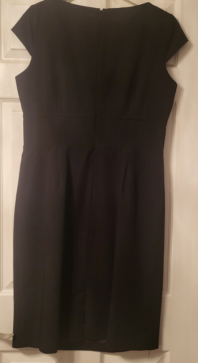 Calvin Klein Black Cap Sleeve Sheath Dress - photo 2