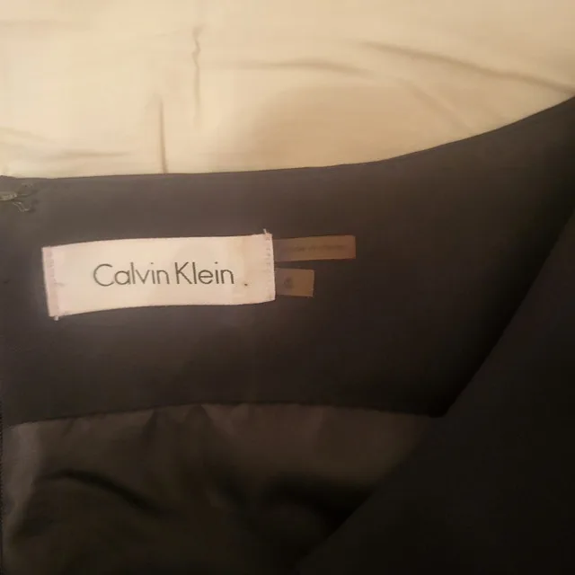 Calvin Klein Black Cap Sleeve Sheath Dress - photo 3
