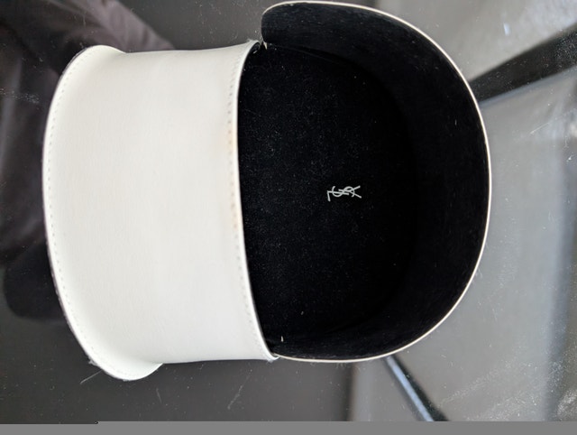Yves Saint Laurent White Sunglass Case - photo 2