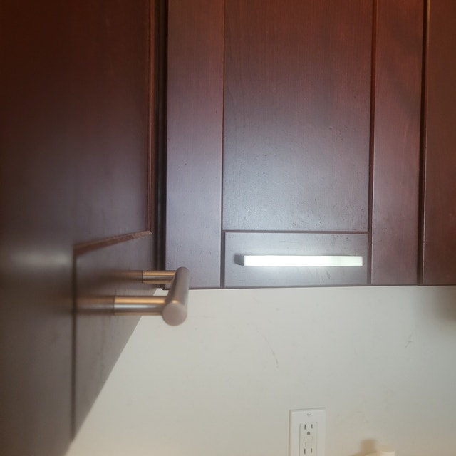 14 Brushed Stainless Steel Cabinet Door Handles - 5 1/6 inch - photo 3