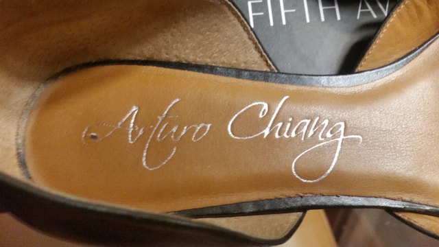Arturo Chiang Black Flat Shoes - photo 3