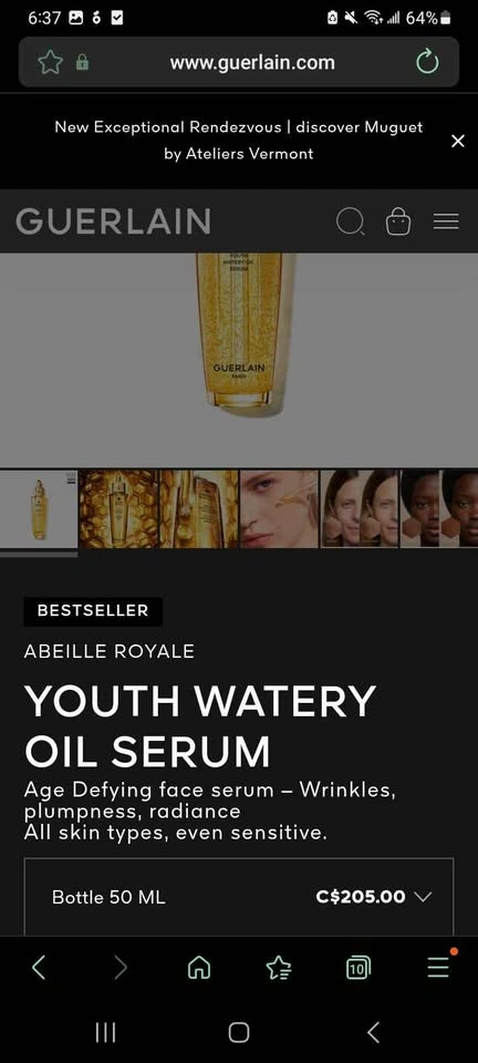 Guerlain Abeille Royale Advanced Youth Watery Oil Serum 5mL - photo 2