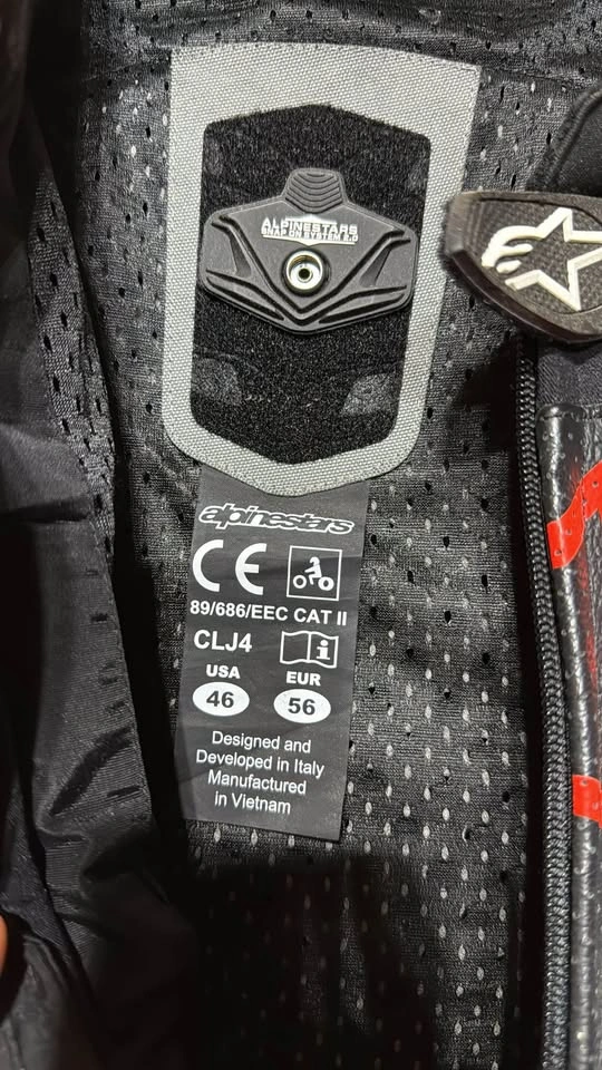 Alpinestars Leather Riding Jacket - photo 2