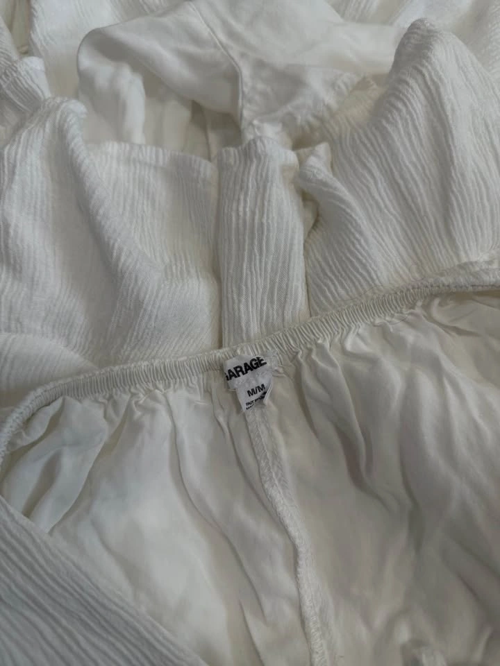 Garage White Mini Dress - photo 4