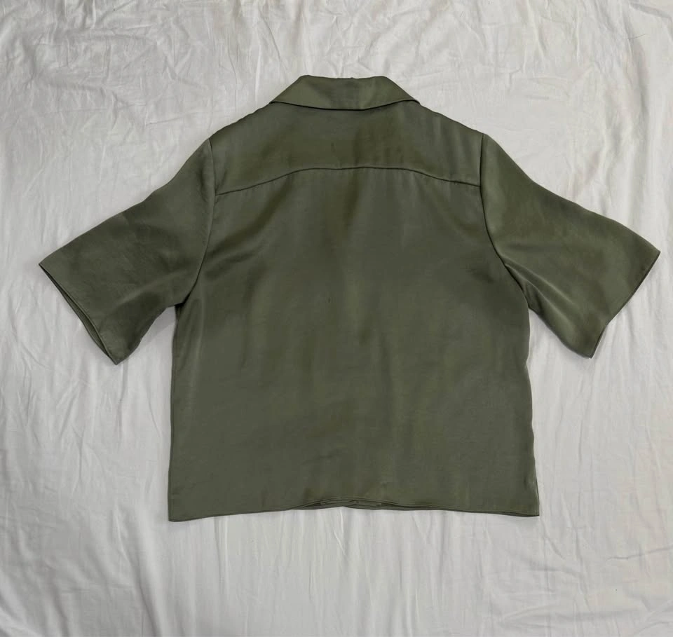 Wilfred Satin Short Sleeve Blouse - photo 2