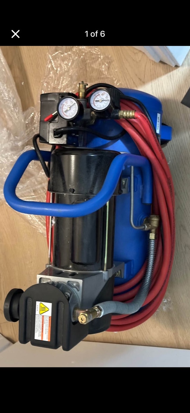 3 Gallon 1.0 HP Portable Air Compressor