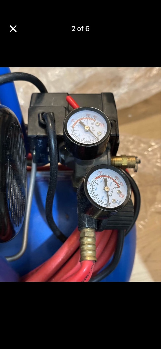 3 Gallon 1.0 HP Portable Air Compressor - photo 2